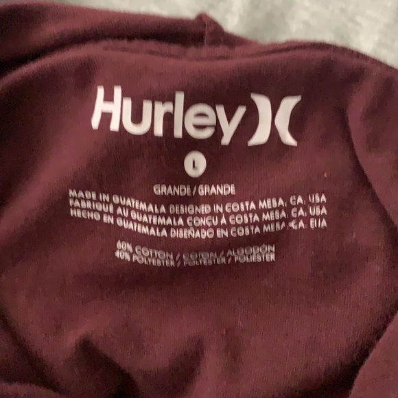 Hurley Men’s long sleeve hoodie - Picture 3 of 3